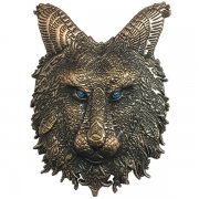 3D Wolf Lapel Pins