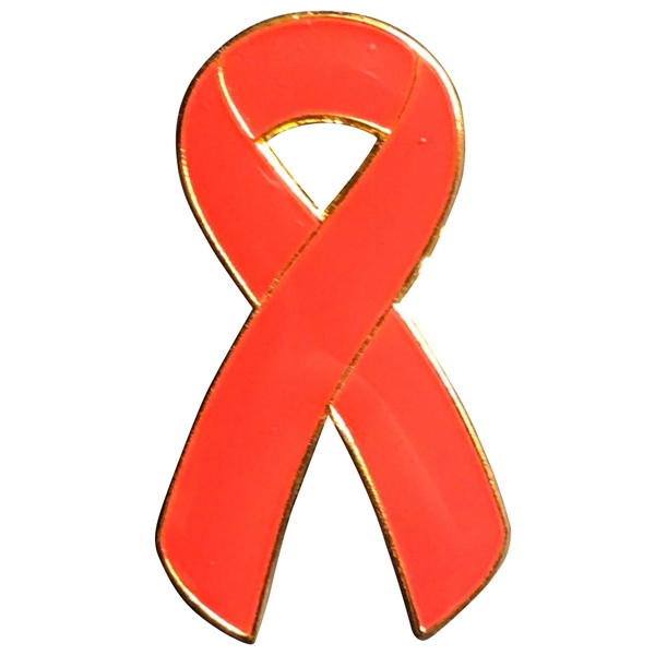 AIDS awareness lapel pins
