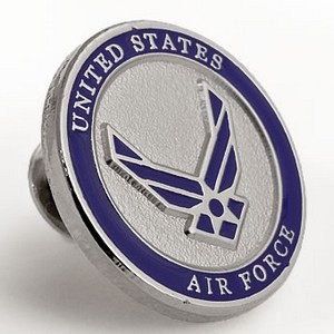 Air Force lapel pin