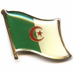 Algeria flag pins