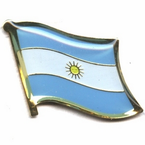 Argentina flag pins