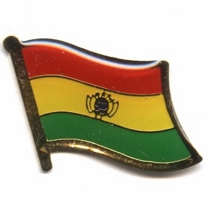 Bolivia flag pins