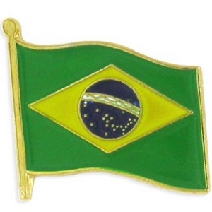 Brazil lapel pins