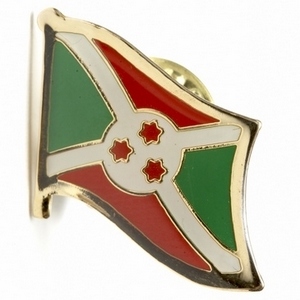 Burundi flag pins
