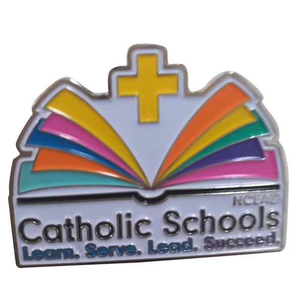 Catholic school pins