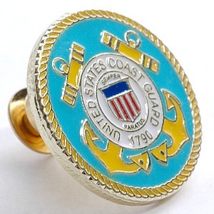 Coast Guard lapel pin