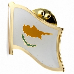 Cyprus flag pins