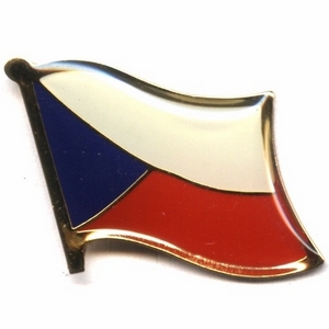 Czech Republic flag pins