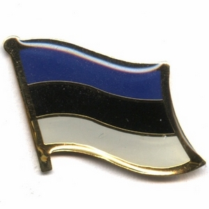 Estonia flag pins