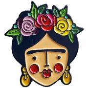 Frida Kahlo Enamel Pin