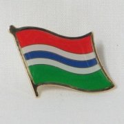 Gambia Flag Pins