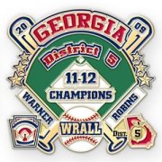 Georgia Baseball Lapel Pins