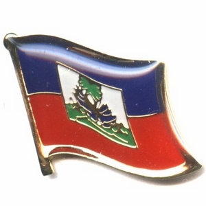 Haiti flag lapel pins