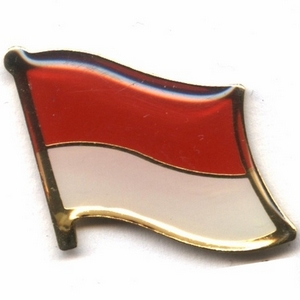 Indonesia flag pins