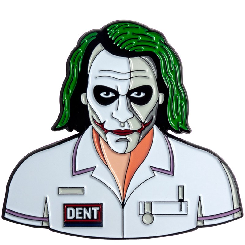 Joker lapel pins