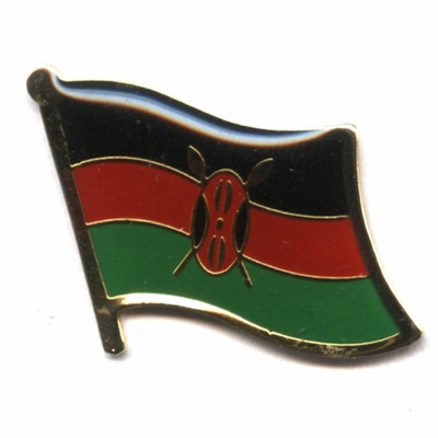 Kenya flag pins