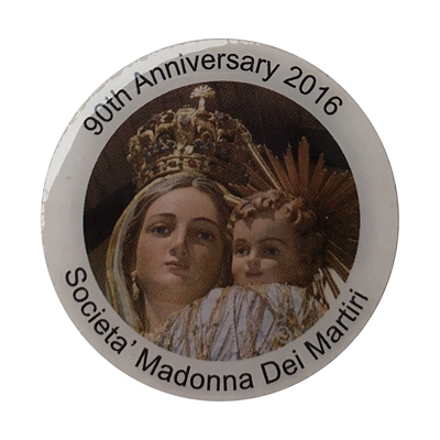 Madonna lapel pin