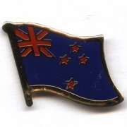 New Zealand Flag Pin