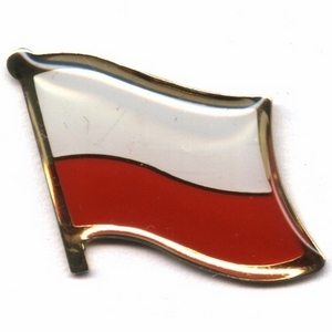 Poland flag pins