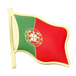 Portugal flag pins