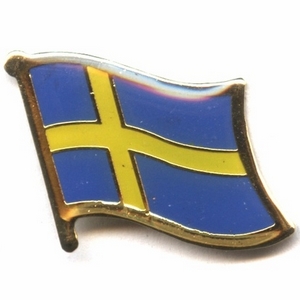 Sweden flag pins