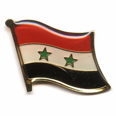 Syrian flag lapel pins