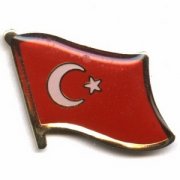 Turkey Flag Pins