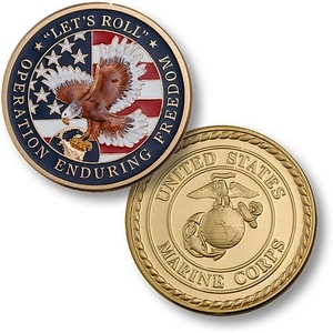 USMC freedom challenge coins