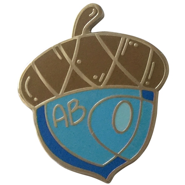 acorn lapel pins