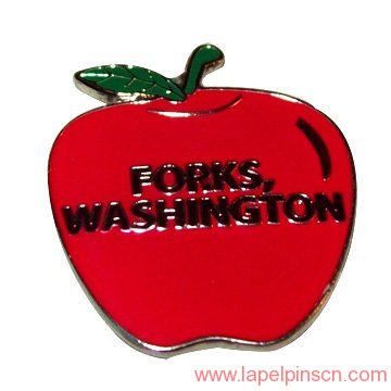 apple lapel pin