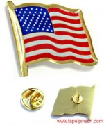 US Flag Pins