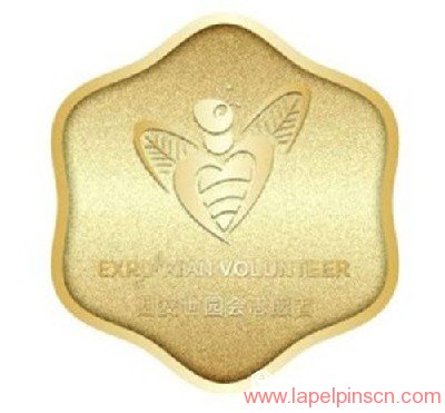 2011 Xi\an International Horticultural Exposition Lapel Pin