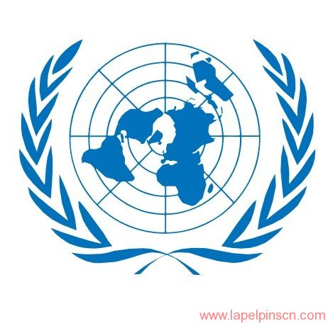 United Nations lapel pin