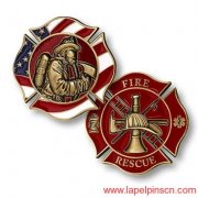 Firefighter Challenge Coins