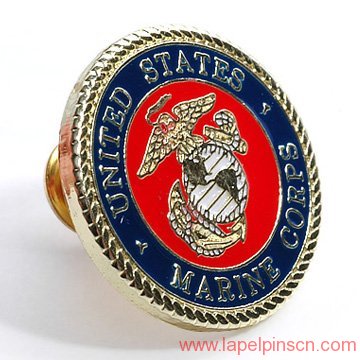 military award lapel pin