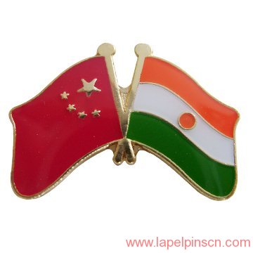 India flag pin