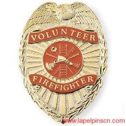 Volunteer Firefighter Badges