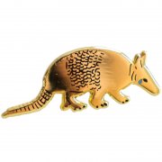 Armadillo Enamel Pins