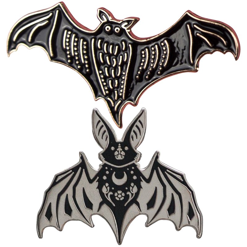 bat lapel pins