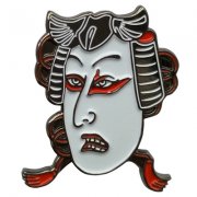 Cartoon Woman Pins