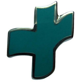 cross lapel pin