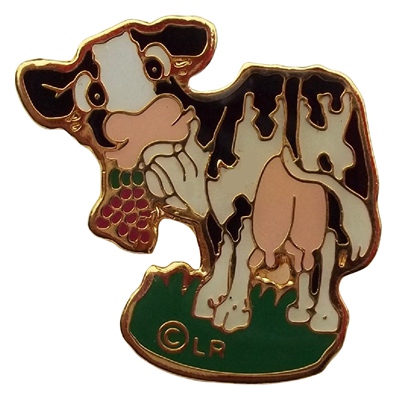 cute cow lapel pins