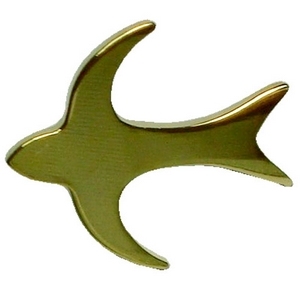 fish lapel pin
