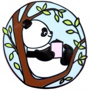 Giant Panda Enamel Pin