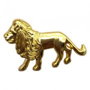 Gold Lion Lapel Pin