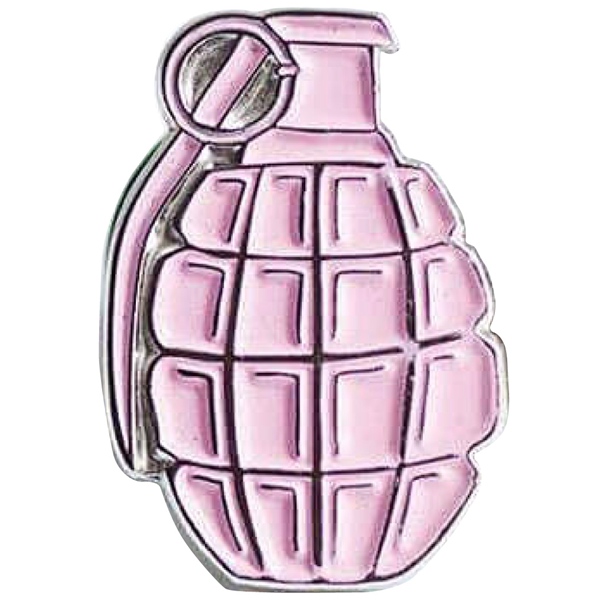 grenade lapel pins