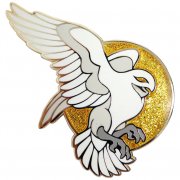 Hawk Enamel Lapel Pins