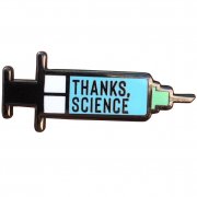 Injection Syringe Lapel Pins