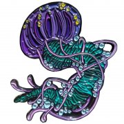 Jellyfish Lapel Pins