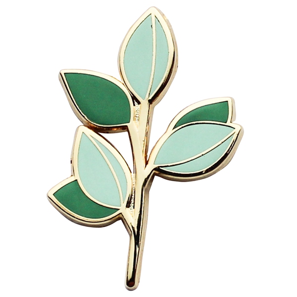 leaves lapel pins